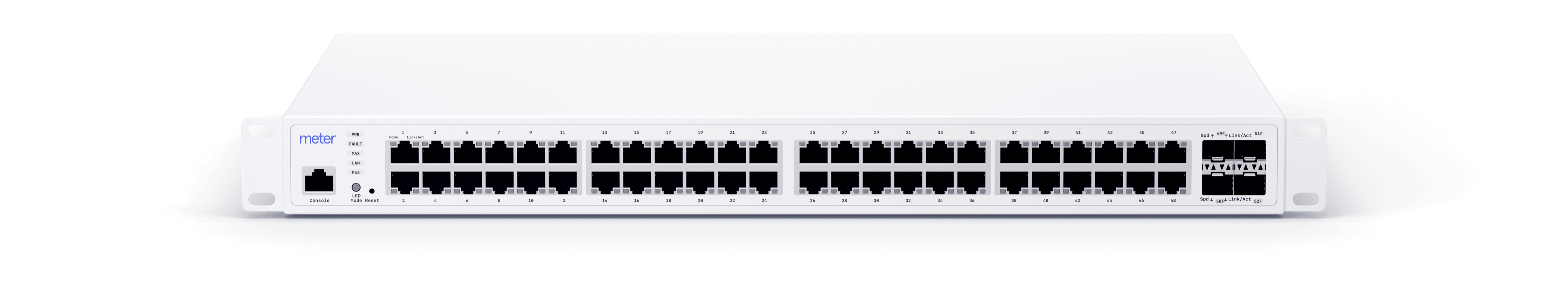 Meter 48-Port PoE+ Switch